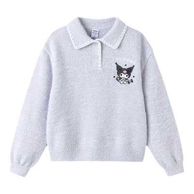 巴拉巴拉女童三丽鸥毛衫冬装新款