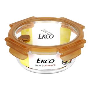 康宁EKCO玻璃保鲜盒食品级密封餐盒便当盒微波炉加热饭盒