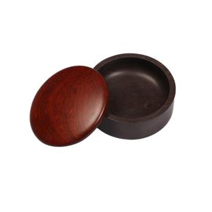 合三舍宋坑天然原石墨池带盖墨池端砚砚台墨条砚池毛笔书法专用砚台不干墨池墨海砚台容易清洗带盖砚台可磨墨