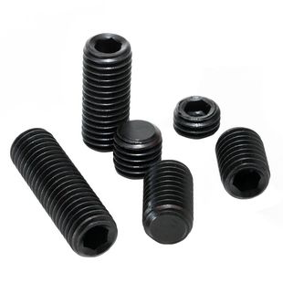 GB77内六角1.5细牙平端紧定螺钉/机米/顶丝无头螺丝M16M18M20止付