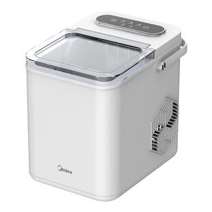 美的制冰机家用小型全自动小功率宿舍mini冰块商用奶茶造冰机