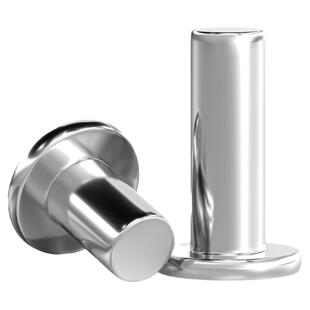 GB109 304不锈钢实心平头铆钉敲击式手打柳丁M2M3M4M5M6M8-M20mm