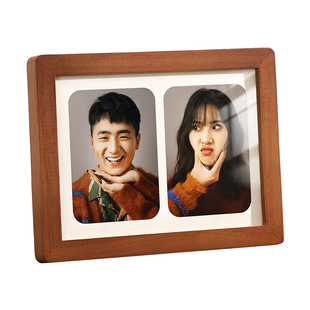 相框摆台洗照片做成桌面摆件6寸7寸空框挂墙定制打印diy拼图相册