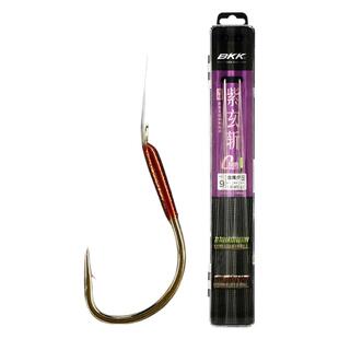 BKK无结绑好子线双钩伊势尼有刺金袖鲫鱼钩新关东无刺伊豆草鱼钩