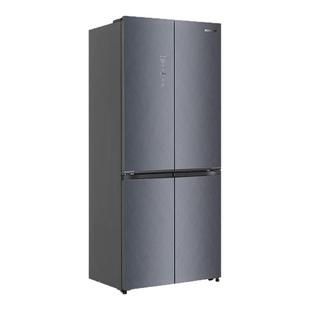 【精品】容声BCD-501N50CZGAY暮光印双净平嵌玻璃十字四门冰箱