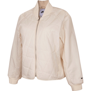 滔搏NIKE耐克女子运动休闲棉服立领夹克外套IF0343-103