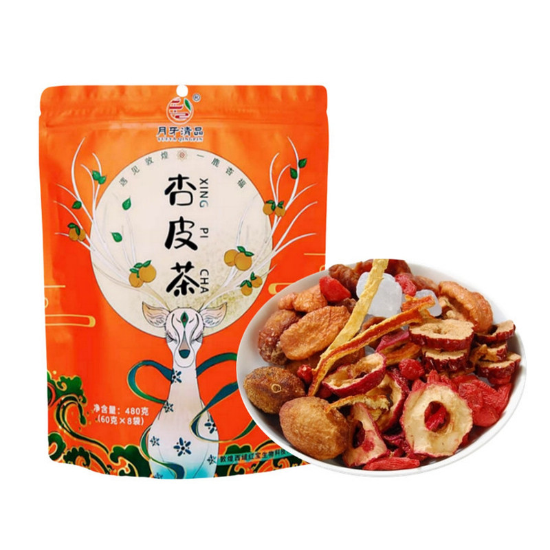 月牙清品敦煌杏皮茶料包酸甜