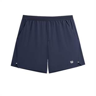 Wilson威尔胜官方春季男士TOURNAMENT PRO侧边开叉网球运动短裤