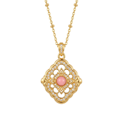 《蔷薇庄园》原创纯银法式项链