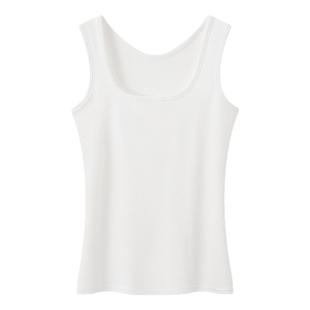 芬腾方领吊带背心无痕夏季一体式无胸垫遮副乳防走光外穿上衣美背