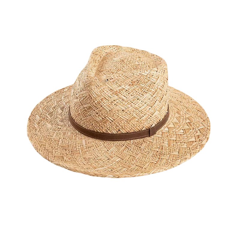 春夏立体手编菲律宾宝草爵士礼帽