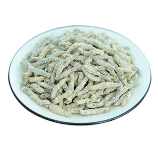 正宗生白僵蚕中药材500g克包邮白僵虫天虫僵虫姜蚕姜虫生僵蚕清水