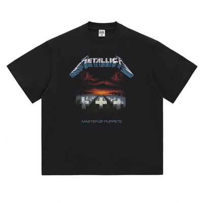 Metallica金属乐队男女儿童短袖