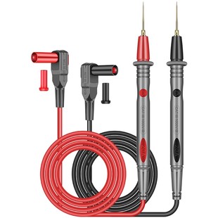 万用表硅胶表笔探针指针通用试电笔数字线多功能测试笔万能表配件