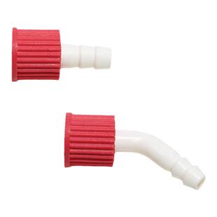 三爱思 防酸碱塑料盖C50 丝口瓶蓝盖试剂瓶盖子螺纹口四氟实心盖耐压瓶盖开孔盖GL14-80 物理化学实验室耗材