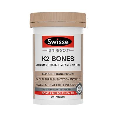 swisse斯维诗k2钙90支持骨骼健康