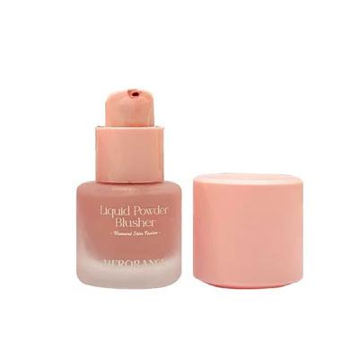 油画里的莫兰迪灰粉~herorange液体腮红2025新款爆款水光奶杏紫色