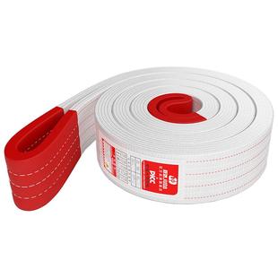 扁平国标吊装带1/2/3/5/8吨10T工业级白色行吊车起重吊带拖车绳子