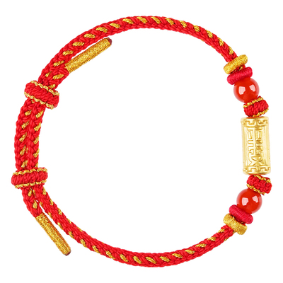 传统手绳990银岁岁手绳