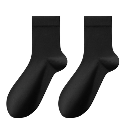 冷皇后防臭透气袜子男桑蚕丝