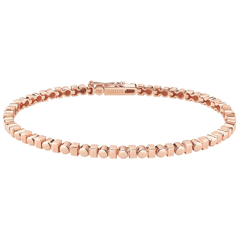 DAMIANI/玳美雅 浮光掠影18K玫瑰金手镯女
