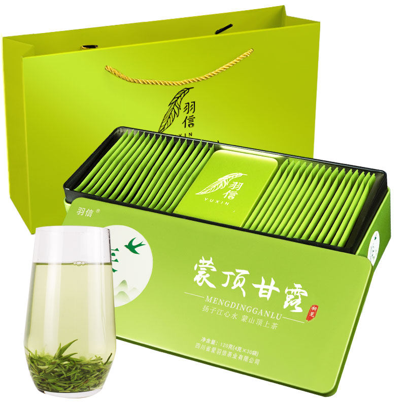【2026年新茶】蒙顶甘露四川明前特级绿茶叶官方旗舰店正品礼盒
