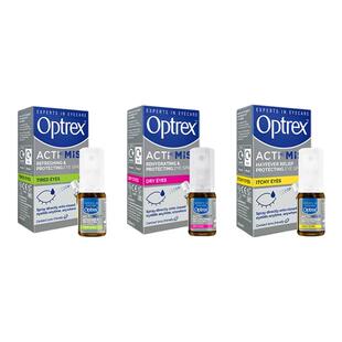 Optrex爱滴氏护眼喷雾眼药水缓解眼干痒眼睛喷雾进口润眼液