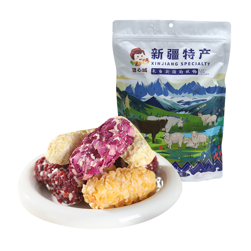 疆心域拉丝奶酥新疆特产玫瑰奶酥其它