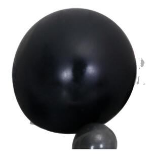 生日装饰加厚哑光黑色气球场景布置派对拍照嫩粉汽球5寸10寸12寸