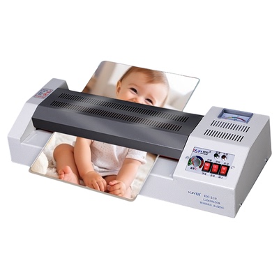 专业塑封机加粗胶辊速度600mm/分