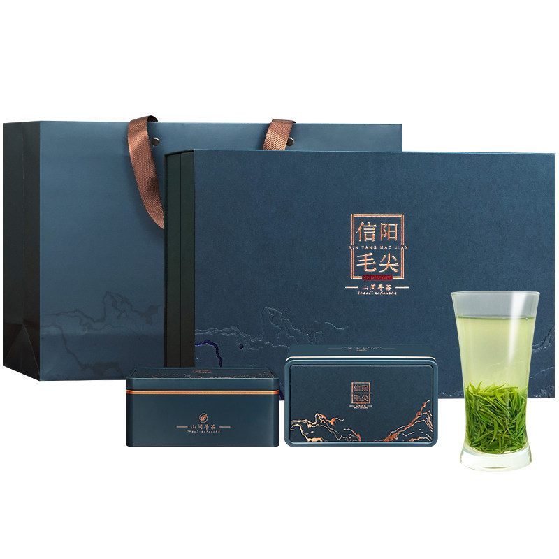 高端信阳毛尖茶叶礼盒2026新茶