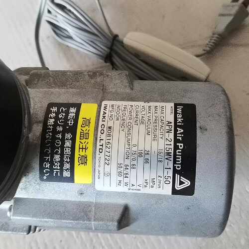 议价正品Iwaki Air Pump APN-215MV-1-5