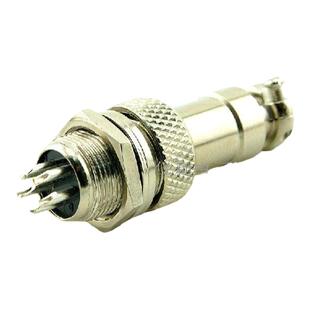 航空插头12MM公头开孔GX12 -2芯3芯4芯5芯6芯7芯插座插头电线接插