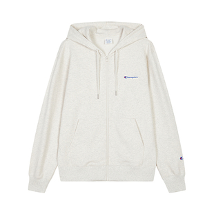 Champion冠军连帽卫衣男2026春季新款拉链开衫女休闲外套简约韩系