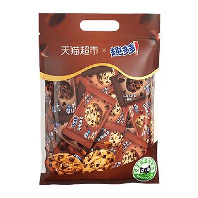 趣多多巧克力原味曲奇饼干672g