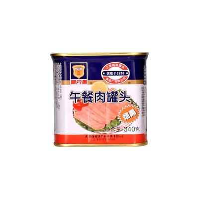 上海梅林烟熏午餐肉罐头应急储备