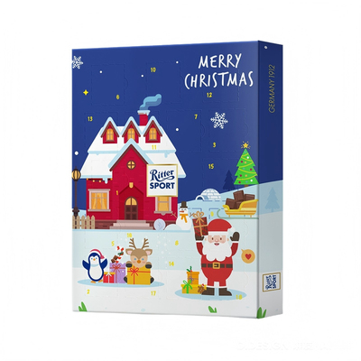 瑞特滋圣诞限定巧克力礼盒盲盒节日送礼纯可可脂零食礼物德国进口