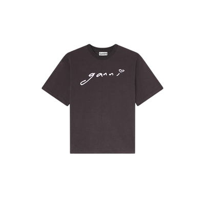 【春夏新款】GANNI女装 简约印花字母短袖T恤A1050187252