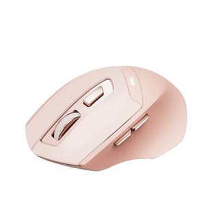 英菲克DR8二代无线鼠标蓝牙三模静音充电办公女生无声电脑笔记本