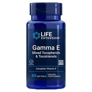 美国原装LifeExtension全谱维生素E混合Gamma E VE生育三烯酚