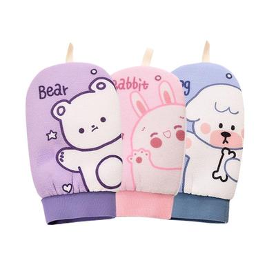 宝妈推荐！卡通搓澡巾不伤皮肤