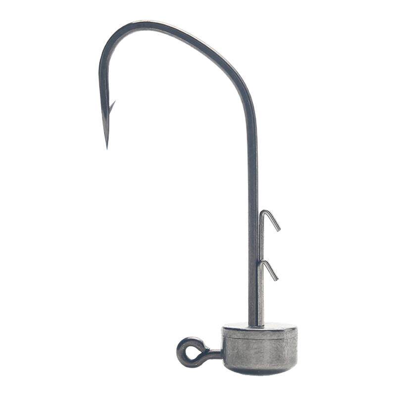 三只鸬鹚3206大钩门钨钢内德远投路亚钩曲柄钩软虫钩软饵钩