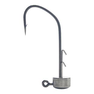 三只鸬鹚3206大钩门钨钢内德远投路亚钩曲柄钩软虫钩软饵钩