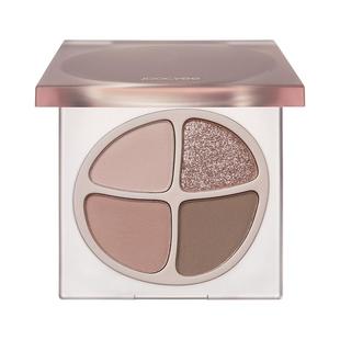 达人专属酵色四色眼影盘修容腮红通勤日常淡妆哑光新手一盘眼TK