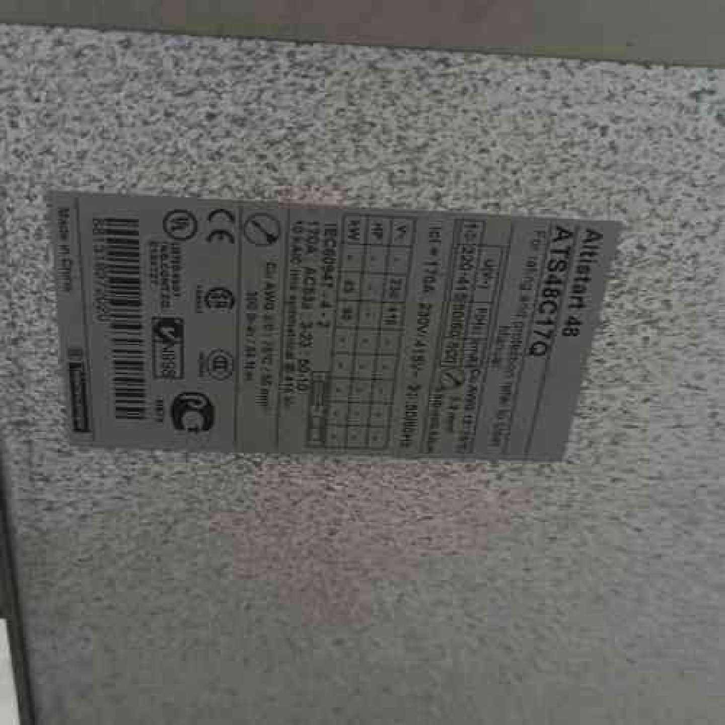 议价施耐德软启动ATS48系列 型号ATS48C17Q(90kw