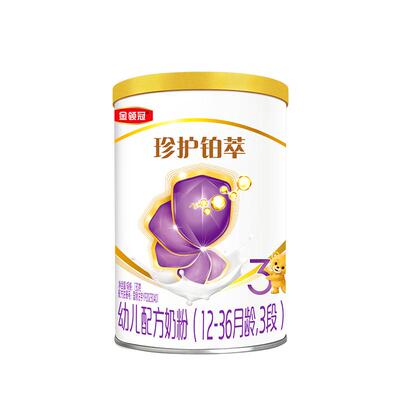 伊利金领冠珍护铂萃3段奶粉130g