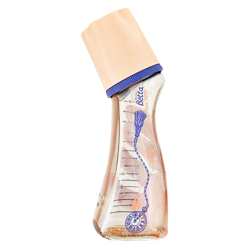 日本现货betta贝塔智能钻石心型花草耐摔防胀气奶瓶树脂ppsu240ml