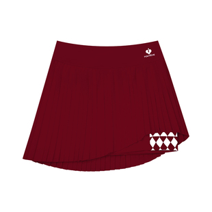 PomPeche彭派奇网球裙女百褶半身裙高腰显瘦健身上衣运动内衣背心