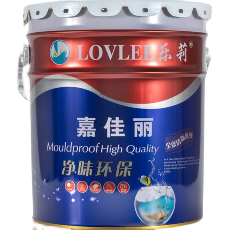 白色防霉环保内墙墙漆内墙乳胶漆