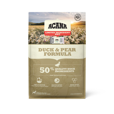 官方正品爱肯拿鸭肉梨犬粮5.8kg